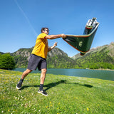 Aqua Marina Hyper BT-23HY02 Navy Touring SUP With Hydrodynamic Rail Edges & Adjustable Bungee, 12FT (SAK23285)