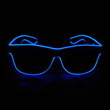 Aquat Light up EL Wire Neon Rave Glasses