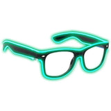 Aquat Light up EL Wire Neon Rave Glasses