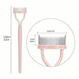 Arc Designed Eyelash Comb Separator And Mascara Applicator