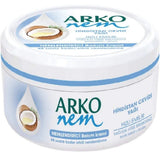 Arko Nem Coconut Oil Moisturizing Cream for Soft Skin 300ml
