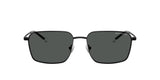 Armani Exchange 0AX2053S Men's Modern Aviator Sunglasses 57mm