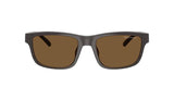 Armani Exchange 0AX4169SU Men's Sunglasses Matte Black 55mm