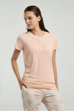 Arnetta AR3258 Women's Soft Loungewear Pajama Set in Salmon