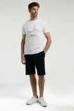 Arnetta AR3328 Men's Bermuda Pajama Set in White
