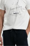 Arnetta AR3328 Men's Bermuda Pajama Set in White