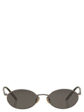 Brunello Cucinelli Unisex Timeless Reflections Sunglasses In Titanium
