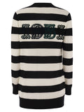 Max Mara Women Fiemme - Long Striped Wool Cardigan