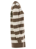Max Mara Women Fiemme - Long Striped Wool Cardigan
