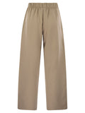 Max Mara Women Filovia - Silk And Cotton Fleece Trousers