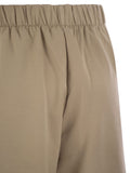 Max Mara Women Filovia - Silk And Cotton Fleece Trousers