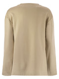 Max Mara Women Berma - Silk And Cotton Sweatshirt