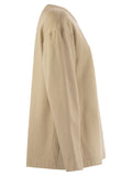 Max Mara Women Berma - Silk And Cotton Sweatshirt