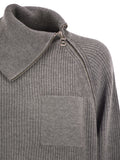 Sportmax Women Salpa - Cashmere-Blend Sweater With Zip