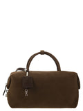 Max Mara Women Holdalllsuede - Large Nubuck Leather Satchel