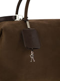 Max Mara Women Holdalllsuede - Large Nubuck Leather Satchel