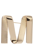 Max Mara Women Mgrosgrainpin - Metal M Pin