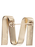Max Mara Women Mgrosgrainpin - Metal M Pin