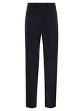 Brunello Cucinelli Men Garment-Dyed Leisure Fit Trousers In American Pima Comfort Cotton With Pleats