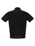 Brunello Cucinelli Men Lightweight Cotton Knit Polo Shirt