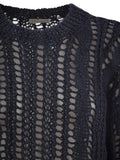Brunello Cucinelli Women Cable & Mesh Jute And Cotton Jersey