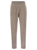 Brunello Cucinelli Women Sparkling Lightweight Cashmere And Silk Trousers