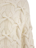 Brunello Cucinelli Women Braided High-Necked Cashmere Sweater