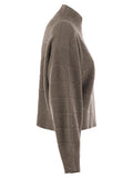 Brunello Cucinelli Women Cashmere And Wool Turtleneck Sweater