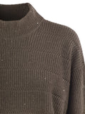 Brunello Cucinelli Women Cashmere And Wool Turtleneck Sweater