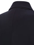 Brunello Cucinelli Women Long Wool Coat With Jewellery