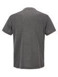 Brunello Cucinelli Men Silk And Cotton T-Shirt