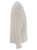 Brunello Cucinelli Women Dazzling Double Cable Cotton Jersey
