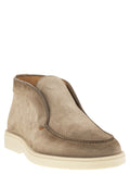 Santoni Men Suede Desert Boot