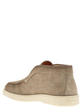 Santoni Men Suede Desert Boot