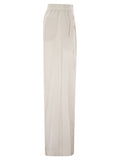 Brunello Cucinelli Women Loose Fit Cotton Trousers