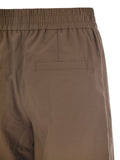 Brunello Cucinelli Women Loose Fit Cotton Trousers