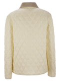 Fay Women Diamond Quilted Nylon Shirt Jacket