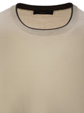 Fay Men Cotton Crew-Neck Jumper