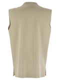 Fay Women Technical Viscose Knitted Vest
