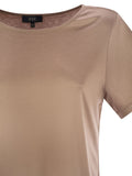 Fay Women Jersey T-Shirt With Boat Neckline