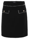 Fay Women Wool Short Skirt