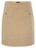 Fay Women Wool Short Skirt