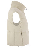 Herno Women Velvet Sleeveless Down Jacket