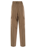 Herno Women Soft Wool Cargo Pants