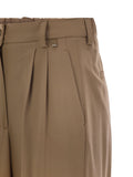Herno Women Soft Wool Cargo Pants