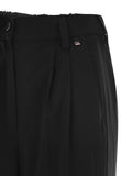 Herno Women Soft Wool Cargo Pants