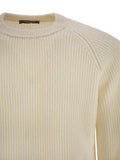 Peserico Men Crew-Neck Rib Sweater