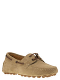 Tod's Men Rubber Bubble Suede Boat