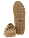 Tod's Men Rubber Bubble Suede Boat