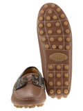 Tod's Women Leather Boat Bubble Grommet